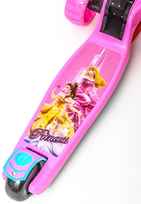 ΠΑΤΙΝΙ ΠΑΙΔΙΚΟ ΤΡΙΤΡΟΧΟ HB601 ΜΕ LED ΤΡΟΧΟΥΣ ΡΟΖ PRINCESS