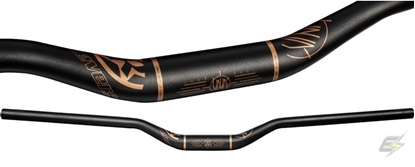Τιμόνι Ø35,00 Reverse Nico Vink 810mm/R:35mm Black Copper