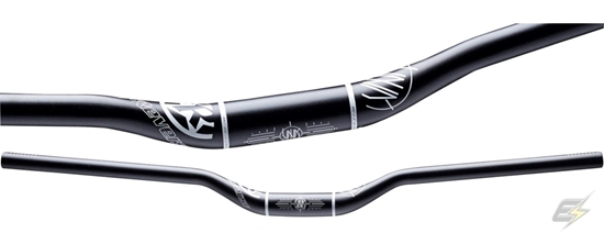 Τιμόνι Ø35,00 Reverse Nico Vink 810mm/R:35mm Black White