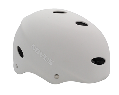 Κράνος Freestyle / BMX Novus Άσπρο (M 54–58cm / L 58–62cm)
