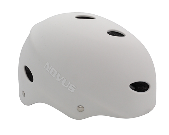 Κράνος Freestyle / BMX Novus Άσπρο (M 54–58cm / L 58–62cm)