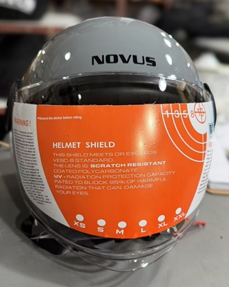 Κράνος Μότο NOVUS NV430 Jet Open Face Γκρι