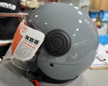 Κράνος Μότο NOVUS NV430 Jet Open Face Γκρι