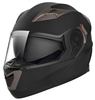 Κράνος NOVUS NV450 flip up Matt Black