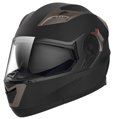 Κράνος NOVUS NV450 flip up Matt Black