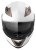 Κράνος NOVUS NV450 flip up Gloss White